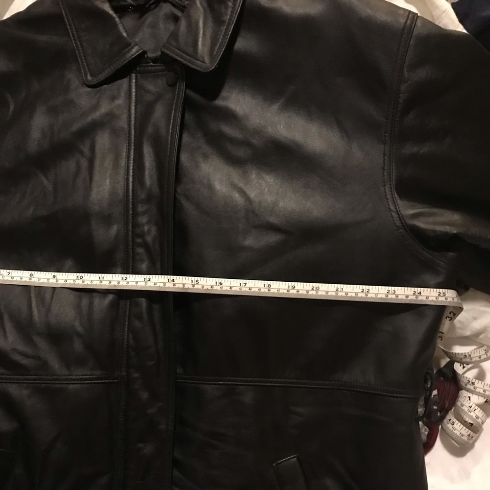 Matrix Genuine Leather Long Jacket Concealed Carry - Picture 6 of 8